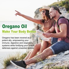 Nature’s live Oil of Oregano with Black Seed Oil, 2 in 1 Oregano Supplement f…