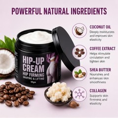 Big Butt & Hips Cream 100% Natural Ingredients Butt Enlargement Oil Firming 50gm