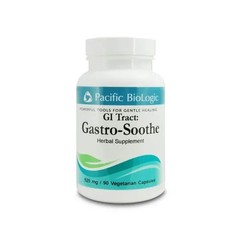 Pacific BioLogic GI Tract: Gastro-Soothe – 525 mg – Plant Based – 90 Vege Caps