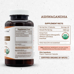 Secrets Of The Tribe Ashwagandha Capsules, 500 mg