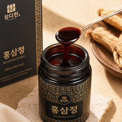 Chamdahan Red Ginseng Concentrate 240g Jet Mill Ultra-fine Powder Blend Korea