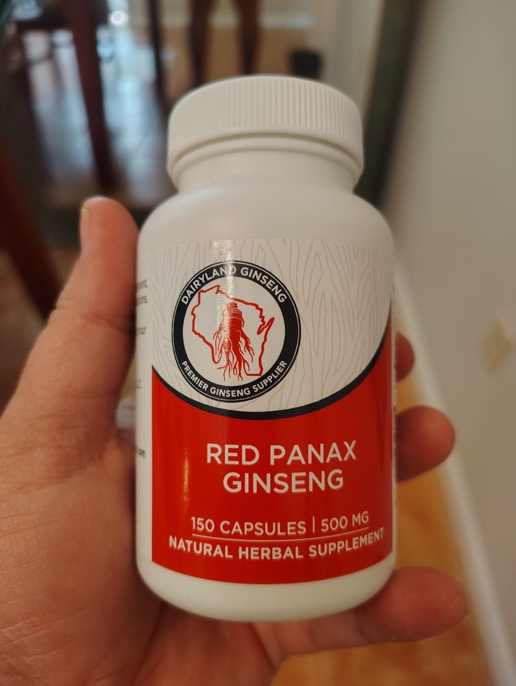 Dairyland Management LLC 100% Authentic Korean Red Panax Ginseng Capsules…