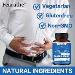 Water Away Supplement for Fast Bloating & Swelling Relief Natural Diuretic Caps