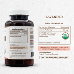 Secrets Of The Tribe Lavender Capsules, 400 mg