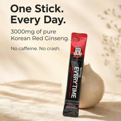 Jung Kwan Jang Everytime Original 6-Year Korean Red Ginseng 10 mL 30 Sticks