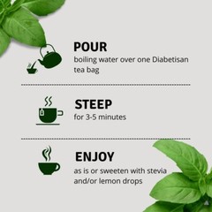 Deabetisan Herbal Tea -100% Natural Sugar Balance Tea Blend 100 Teabags from Per