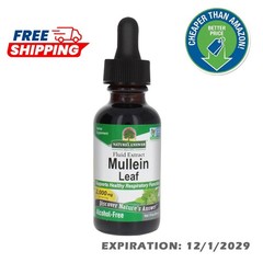 Nature’s Answer | Mullein Alcohol-Free 2000 mg 1 fl oz Alcohol-Free| 12/2029 Exp