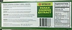 Red PANAX Ginseng Extract 12 years old Roots 8000 Mg Premium 1 Box of 30 Bottles