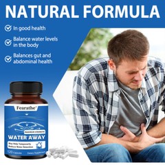 Water Away Supplement for Fast Bloating & Swelling Relief Natural Diuretic Caps