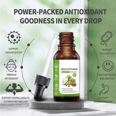 Pure Organic Soursop Extract, Tindedly Soursop Graviola Liquid Drops 60mL