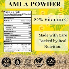 Amla Powder Pure Amalaki Indian Gooseberry Vitamin C Superfood Hair Skin Herbal