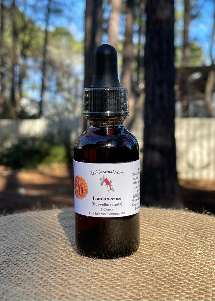 Frankincense Herbal Tincture Extract, Double Extraction Organic Made in USA