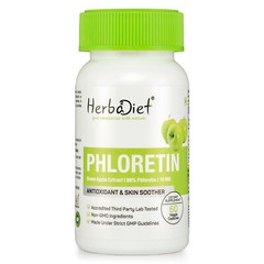 PHLORETIN 98% Apple Extract Capsules Skin Care Cosmetic Ingredient Polyphenols