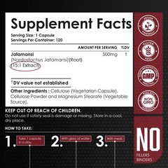 Jatamansi Extract Nardostachys jatamansi (D. Don) DC 120 Capsules