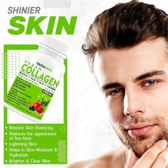 Herbagenix Vegan Collagen Tablets For Men 60 Tablets p292