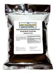 4 oz Sodium Bentonite Clay & Activated Charcoal Powder – InternalExternal Use