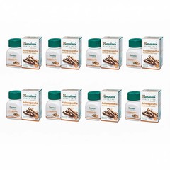 (8 box X 60 TABS) Himalaya Ashwagandha Ashvagandha General Wellness FREE SHIP.