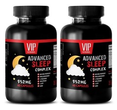 Mucuna extract – ADVANCED SLEEP FORMULA 952MG – sleeping aids natural – 2 Bottle