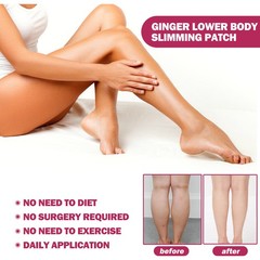 Ginger Slimming Patch Leg Firming & Shaping Herbal Body Care Pads 30pcs