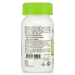 Organic Turmeric Garlic Ginger PURE Capsules Cardiovascular Support Antioxidant