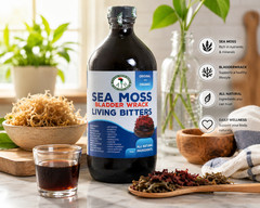 Sea Moss & Bladderwrack Bitters 16oz | Liquid Herbal Wellness Blend | Natural Bo