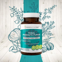 Secrets Of The Tribe Tribal Parasite Purge Capsules, 500 mg