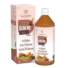 Seed & Herbs Slim Me Active Juice 1L Herbal Ayurvedic Wellness Drink No Sugar FS