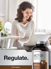 Keto MCT Oil Capsules 3600Mg | 300 Softgels | Coconut Oil Pills | Non-Gmo and Gl