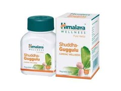 Himalaya Shuddha Guggulu 60 Tabs For Cardiac Wellness Exp March 2028