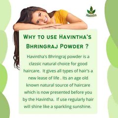 Bhringraj Powder Eclipta prostrata Powder Karisalaankanni false daisy 227gm