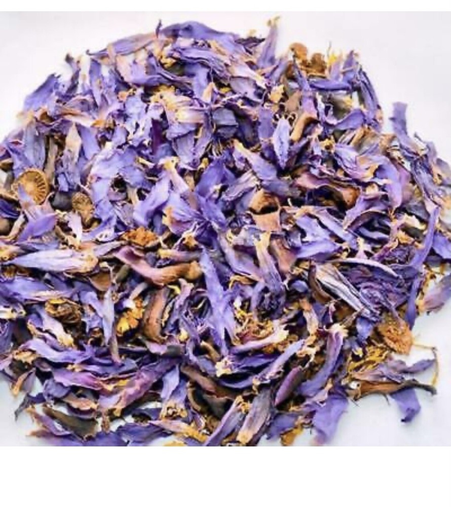 Organic Blue Lotus Flower – Nymphaea Caerulea – Premium Dried Flower – 1 Oz.