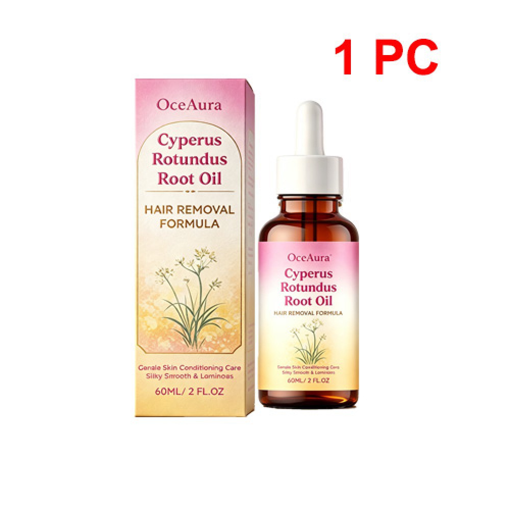 5PCS Cyperus Rotundus Oil – 60ml Natural Cyperus Rotundus Oil For Hair Removal