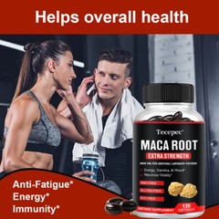 MACA ROOT 4000 MG capsules ( lepidum mayenil ) 4000 mg organic vitamins