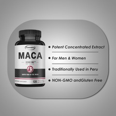 Maca 3200mg 240pcs – Testosterone Boost,Endurance Enhancement,High Efficiency