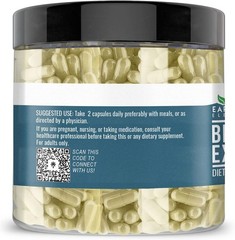 Natural Bitter Melon Capsules – 200 Count, No Additives, Gluten-Free for Adults
