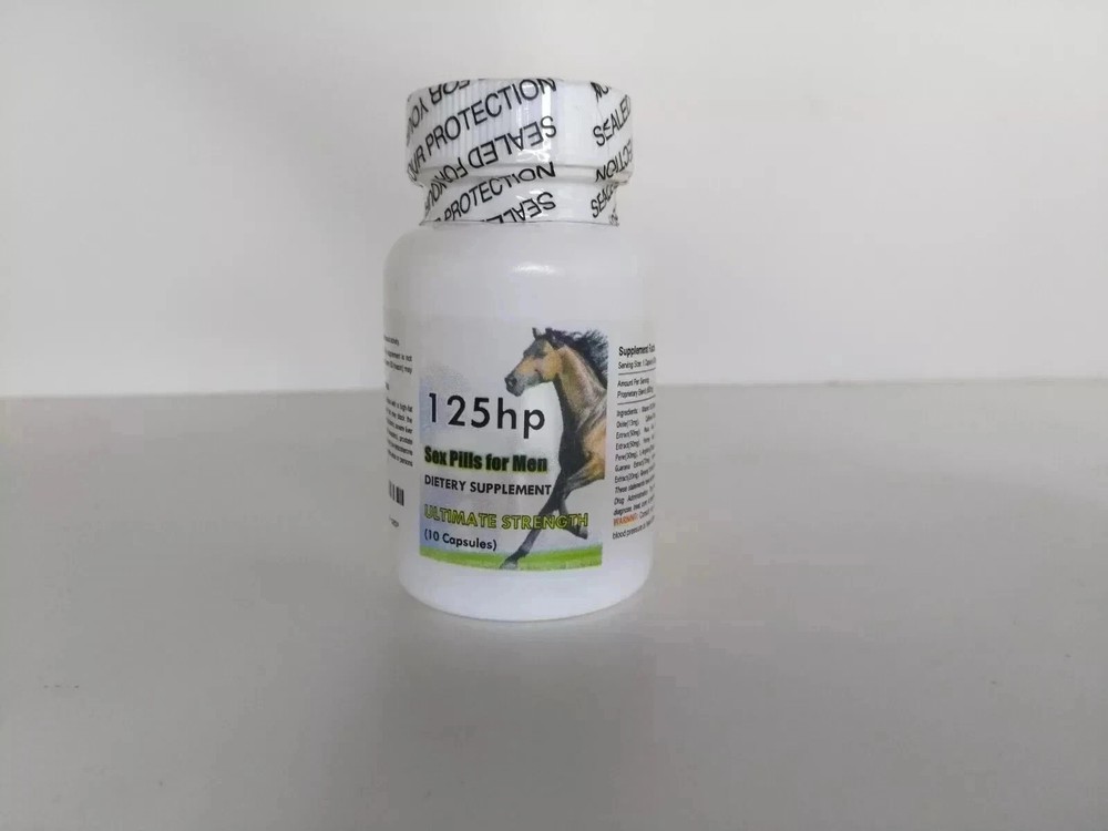 125 HP Herbal Men’s Energy & Stamina Support 30 Capsules Pack of 1