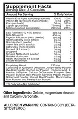 immune support coenzyme – PROSTATE SOLUTION 1650MG 3B – saw palmetto complex for
