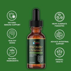 Parasite Cleanse Tincture/Extract-Wormwood, Black Walnut Hull, Clove 2oz USA