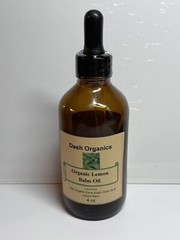 Organic Lemon Balm Oil | 4oz | Hair and Skin