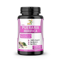 Pueraria Mirifica 5000mg Dietary Supplement Organic 120 Capsule For Women, Trans