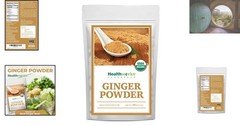 Organic Ginger Powder 16 Oz – Pure, Non-GMO, Allergen-Free Superfood Spice