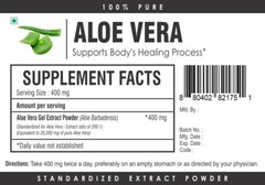Aloe Vera Gel Extract Powder 200:1 Natural Inner Leaf Concentrate Colon Cleanse
