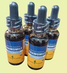 4 Pack Herb Pharm CHAMOMILE Liquid Extract for Nervous System 1 oz / 30 ml EACH