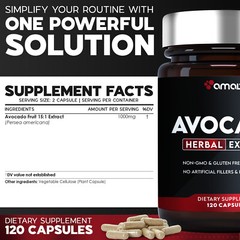 Avocado Extract 120 Capsule 1000 mg