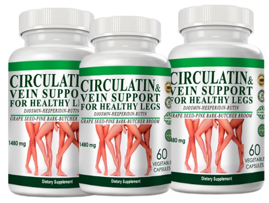 Vein Formula 180 Capsules with Diosmin, Hesperidin & Rutin leg vein Support