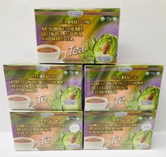 5 PACK Te de Alcachofa Detox Tea GN+Vida ORIGINAL Artichoke Green Tea and More
