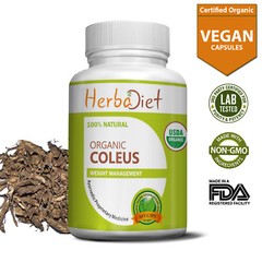 Coleus Forskohlii Capsules FORSKOLIN Weight Loss Fat Burner Diet Health Heart