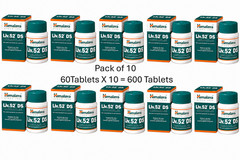 TWM LIV DS 52 Himalaya Pack of 10 (10×60=600 Tablet), Free Shipping, Long Expiry
