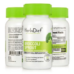 Broccoli Extract Capsules 20:1 POTENT 0.3% Sulforaphane Superfood Supplement
