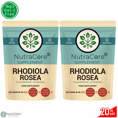 Rhodiola Rosea Capsule 6000mg-(1% Salidrosides & 5%Rosavin)-100% Natural-180Caps